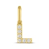 Thumbnail Image 1 of STUDIO BY KAY Lab-Grown Diamond Initial L Charm 1/20 ct tw 24K Yellow Gold Vermeil Sterling Silver