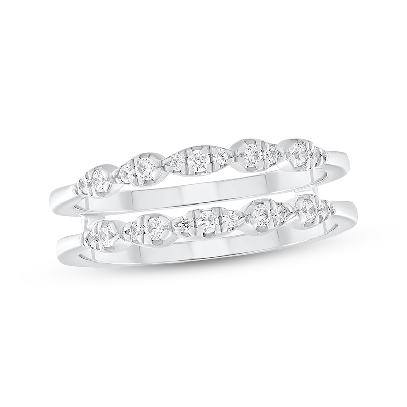Main Image 1 of Diamond Enhancer Ring 1/5 ct tw 10K White Gold