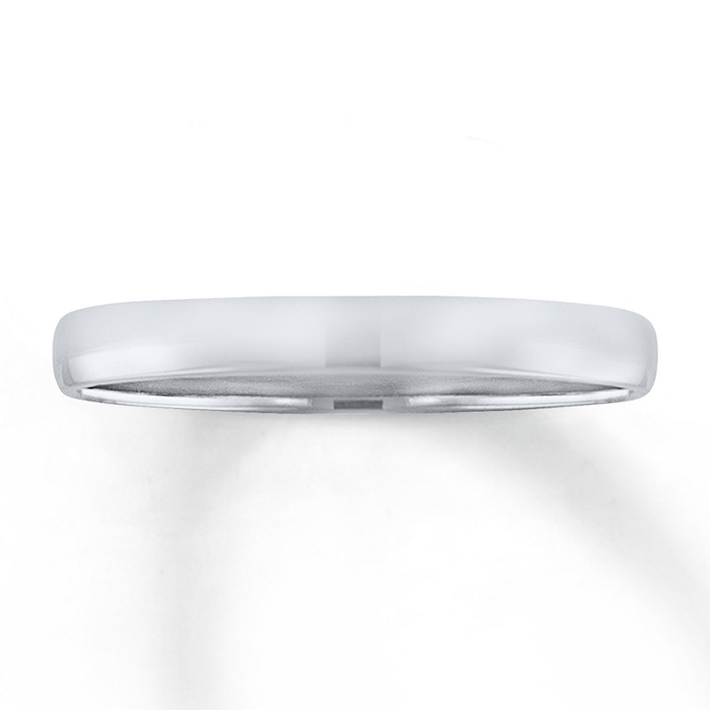 Main Image 1 of Now + Forever Women's Wedding Band Platinum 2mm