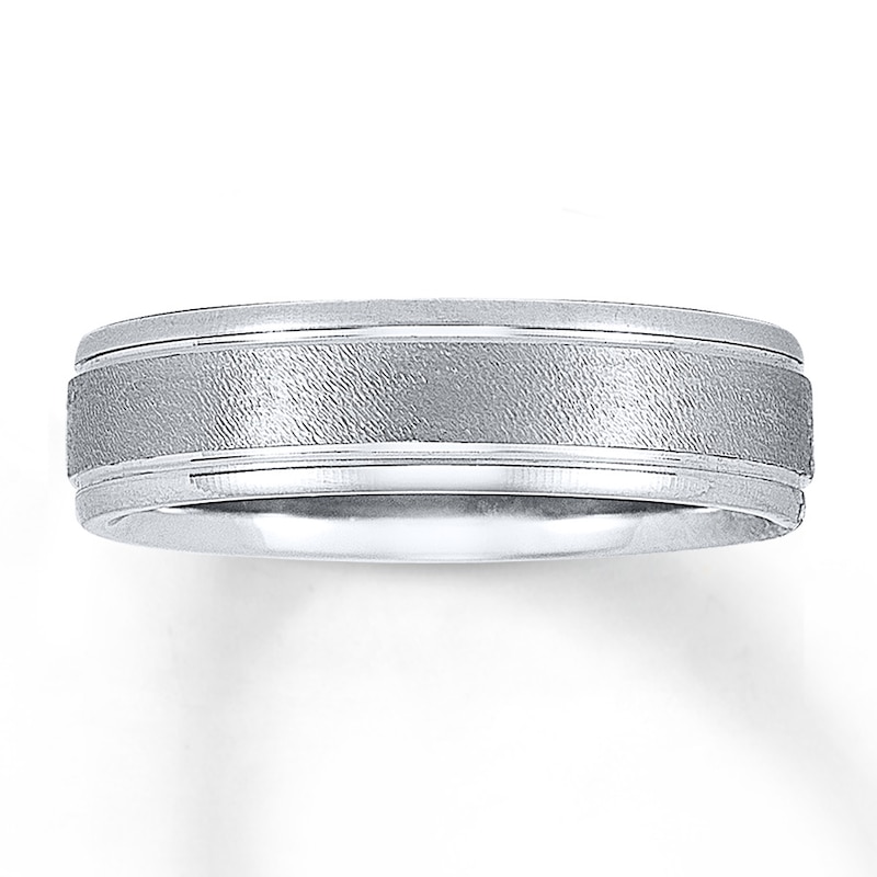 Main Image 1 of Now + Forever Wedding Band 14K White Gold 5mm