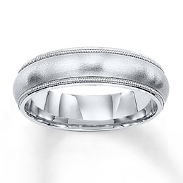 Now + Forever Wedding Band 14K White Gold 5mm