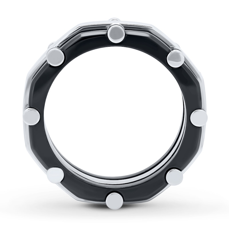 Main Image 2 of Now + Forever Men's Wedding Band Stainless Steel 9mm
