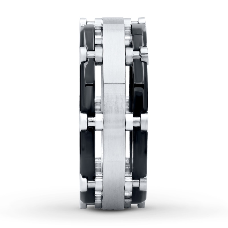 Main Image 3 of Now + Forever Men's Wedding Band Stainless Steel 9mm