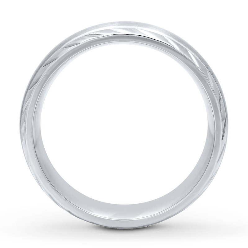 Main Image 2 of Now + Forever Men's Wedding Band Stainless Steel 7mm