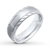 Thumbnail Image 4 of Now + Forever Men's Wedding Band Stainless Steel 7mm