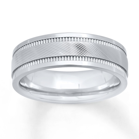 Now + Forever Men's Wedding Band Stainless Steel 8mm