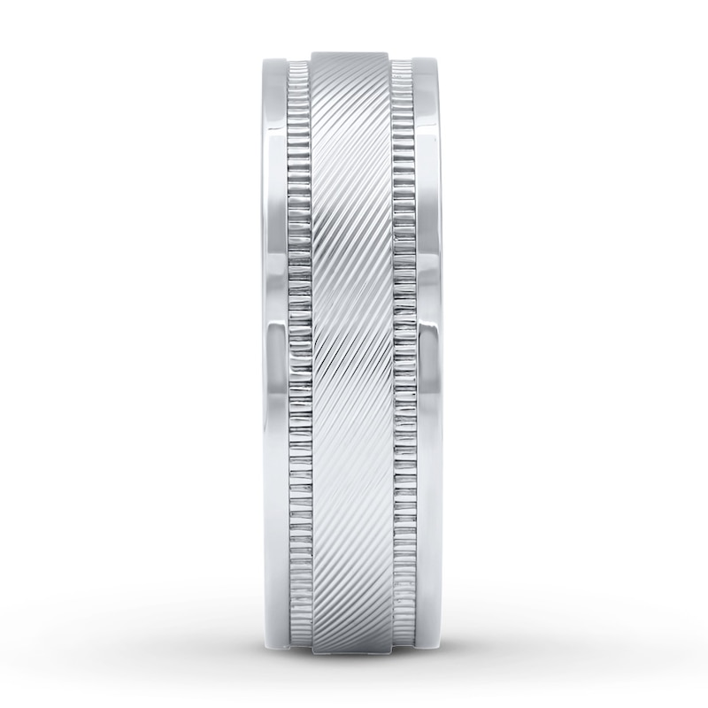 Main Image 3 of Now + Forever Men's Wedding Band Stainless Steel 8mm