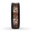Thumbnail Image 2 of Now + Forever Men's Camouflage Wedding Band Stainless Steel/Carbon Fiber 8mm