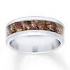 Thumbnail Image 1 of Now + Forever Men's Camouflage Wedding Band Stainless Steel/Carbon Fiber 8mm