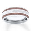 Thumbnail Image 1 of Now + Forever Wedding Band Stainless Steel 8mm