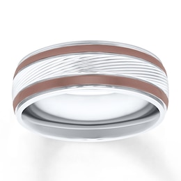 Now + Forever Wedding Band Stainless Steel 8mm