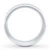 Thumbnail Image 2 of Now + Forever Men's Wedding Band Cross & Lord's Prayer Stainless Steel 8mm