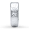 Thumbnail Image 2 of Men's Wedding Band Cross & Lord's Prayer Stainless Steel 8mm