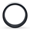 Thumbnail Image 2 of Now + Forever Men's Wedding Band Stainless Steel/Black Ion-Plating 8mm