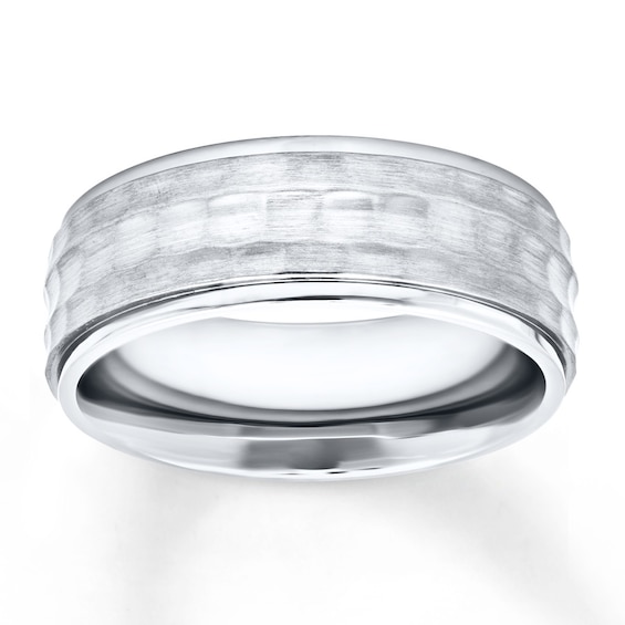 Now + Forever Men's Wedding Band Stainless Steel 8mm