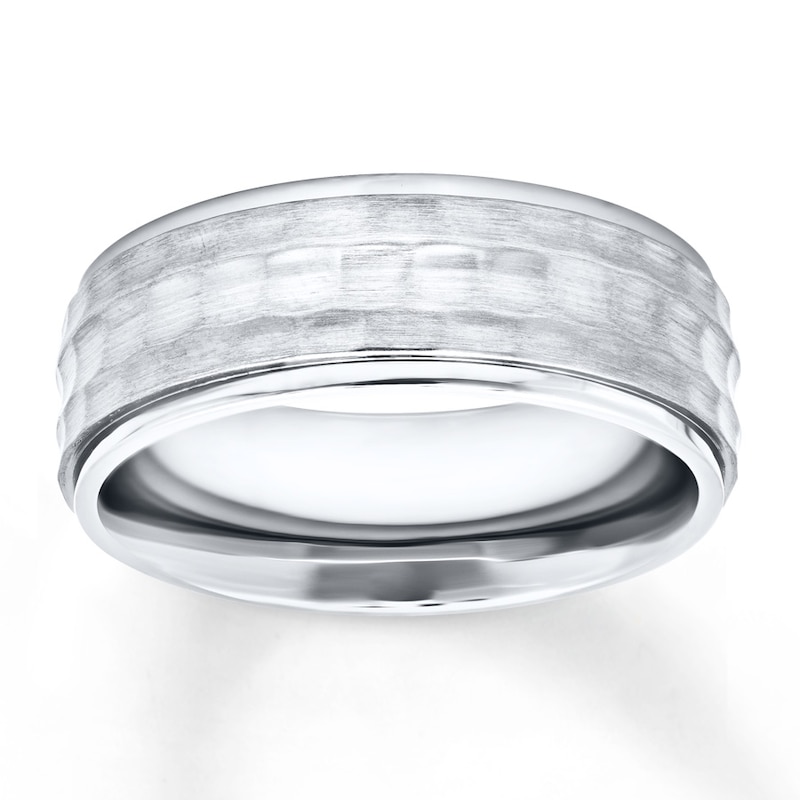 Main Image 1 of Now + Forever Men's Wedding Band Stainless Steel 8mm