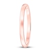 Thumbnail Image 2 of Wedding Band 10K Rose Gold 2mm