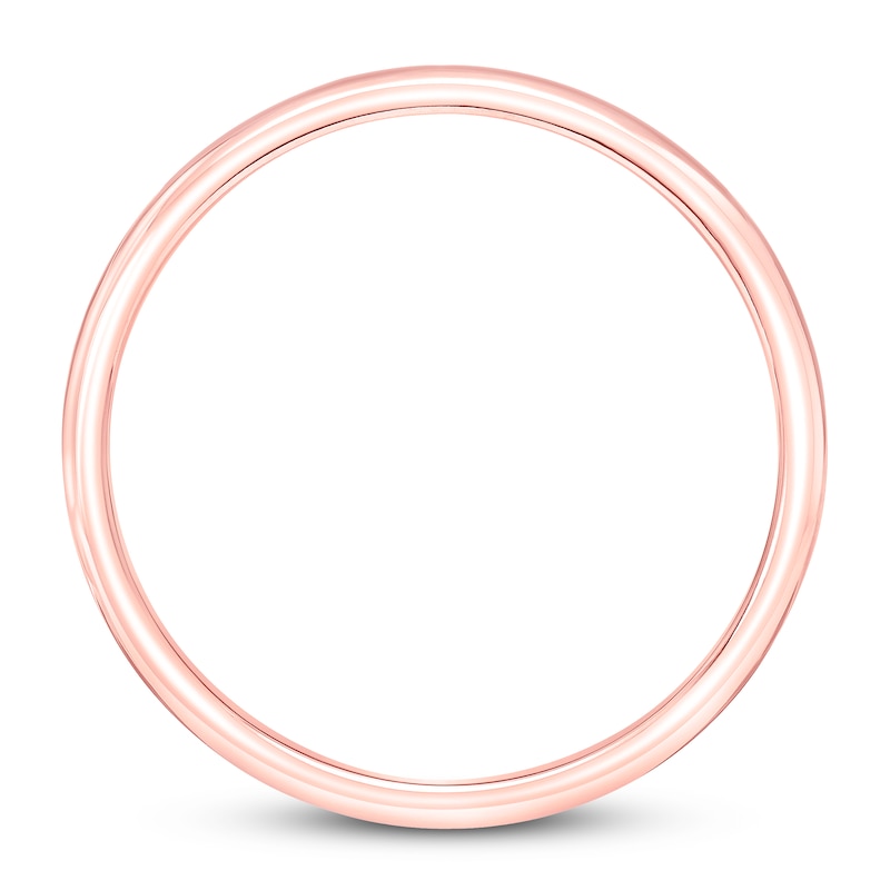 Main Image 3 of Wedding Band 10K Rose Gold 2mm