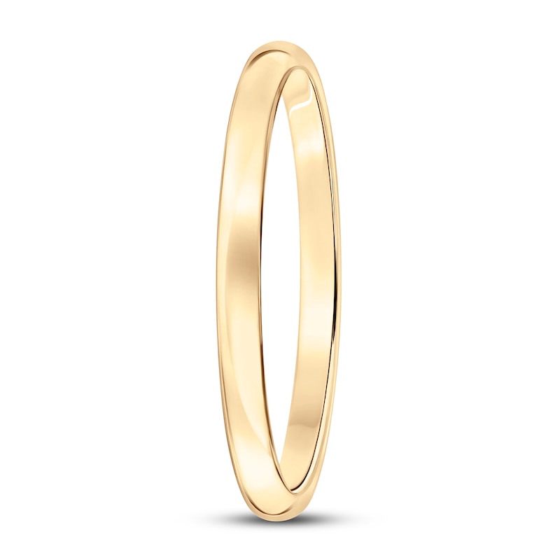 Wedding Band 10K Yellow Gold 2mm