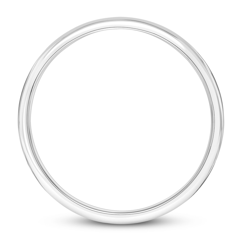 Main Image 3 of Wedding Band 10K White Gold 3mm
