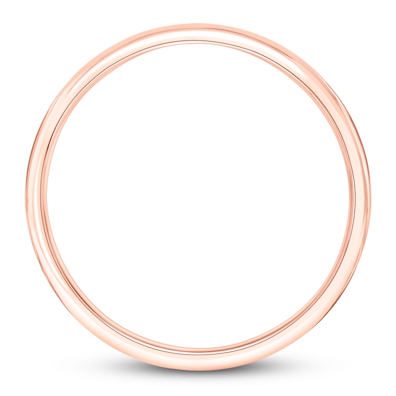 Main Image 3 of Wedding Band 10K Rose Gold 3mm