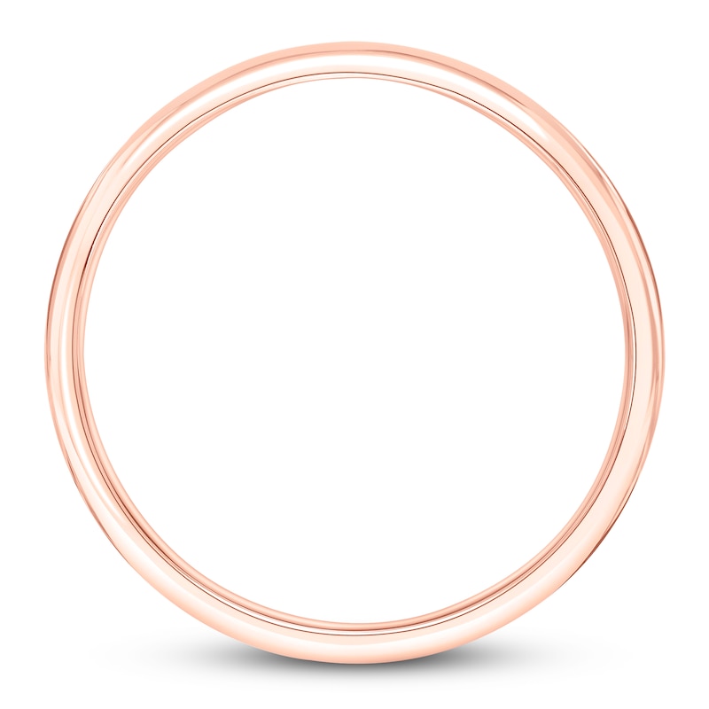 Wedding Band 10K Rose Gold 3mm