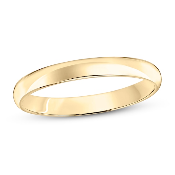 Wedding Band 10K Yellow Gold 3mm | Kay