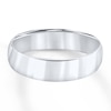 Thumbnail Image 1 of Wedding Band 10K White Gold 6mm