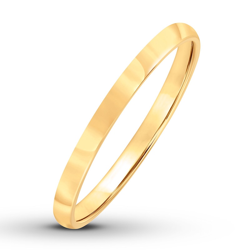 Main Image 2 of Wedding Band 14K Yellow Gold 2mm