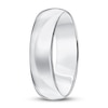 Thumbnail Image 2 of Wedding Band 14K White Gold 6mm