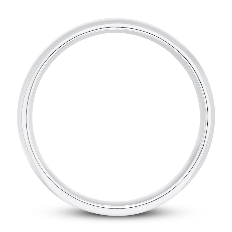 Main Image 3 of Wedding Band 14K White Gold 6mm