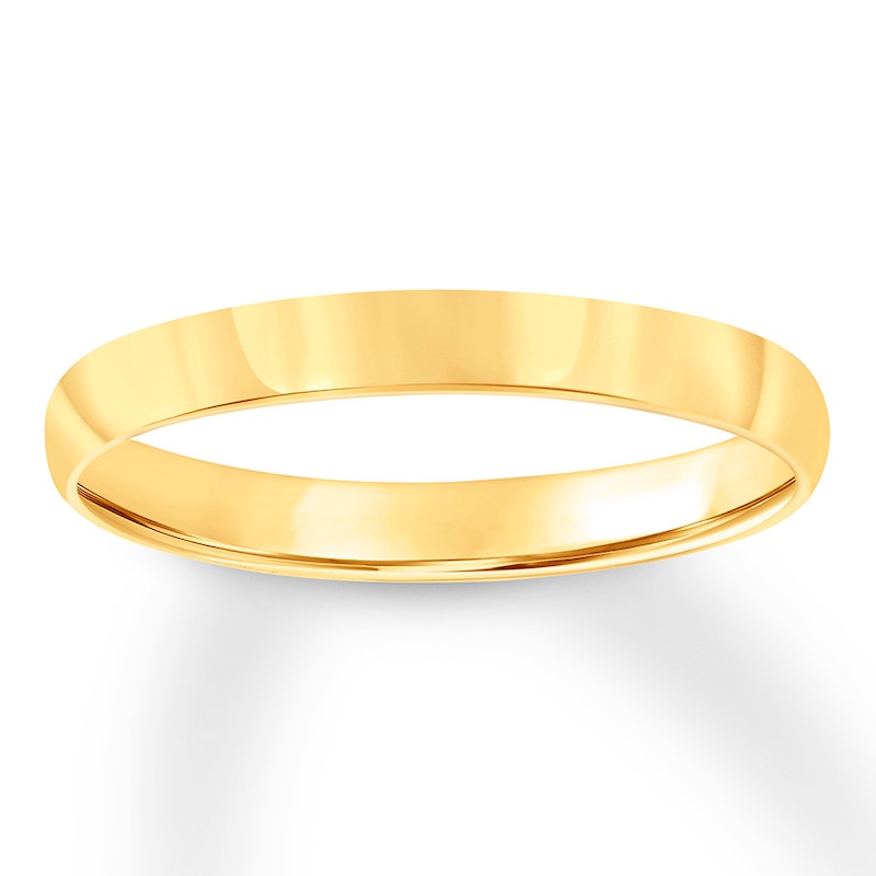 Wedding Band 14K Yellow Gold 3mm