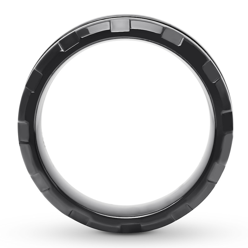 Main Image 2 of Now + Forever Men's Stainless Steel Wedding Band 9mm