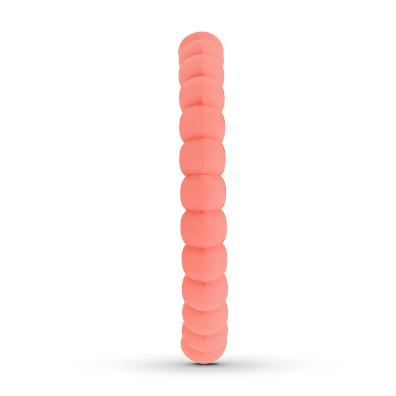 Main Image 3 of Now + Forever Peach Silicone Women's Wedding Band