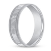 Thumbnail Image 1 of Hammered Wedding Band Platinum 6mm