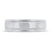 Thumbnail Image 3 of Now + Forever Hammered Wedding Band Platinum 6mm