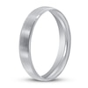 Thumbnail Image 2 of Now + Forever Satin Wedding Band Platinum 4mm