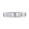 Thumbnail Image 2 of Satin Wedding Band Platinum 4mm