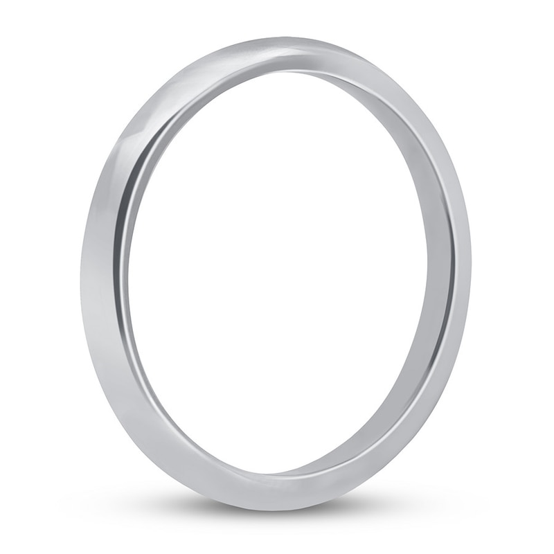 Main Image 2 of Now + Forever Platinum Wedding Band 2mm