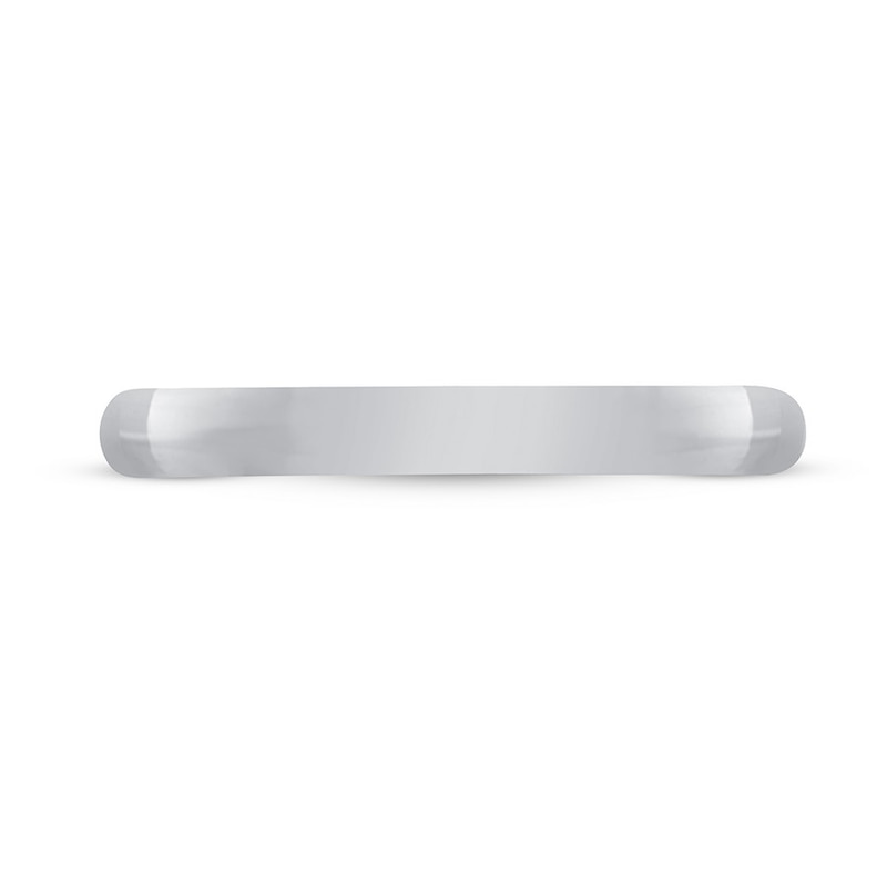 Main Image 3 of Now + Forever Platinum Wedding Band 2.5mm