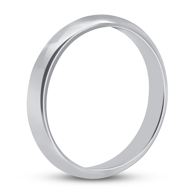 Main Image 2 of Now + Forever Platinum Wedding Band 3mm
