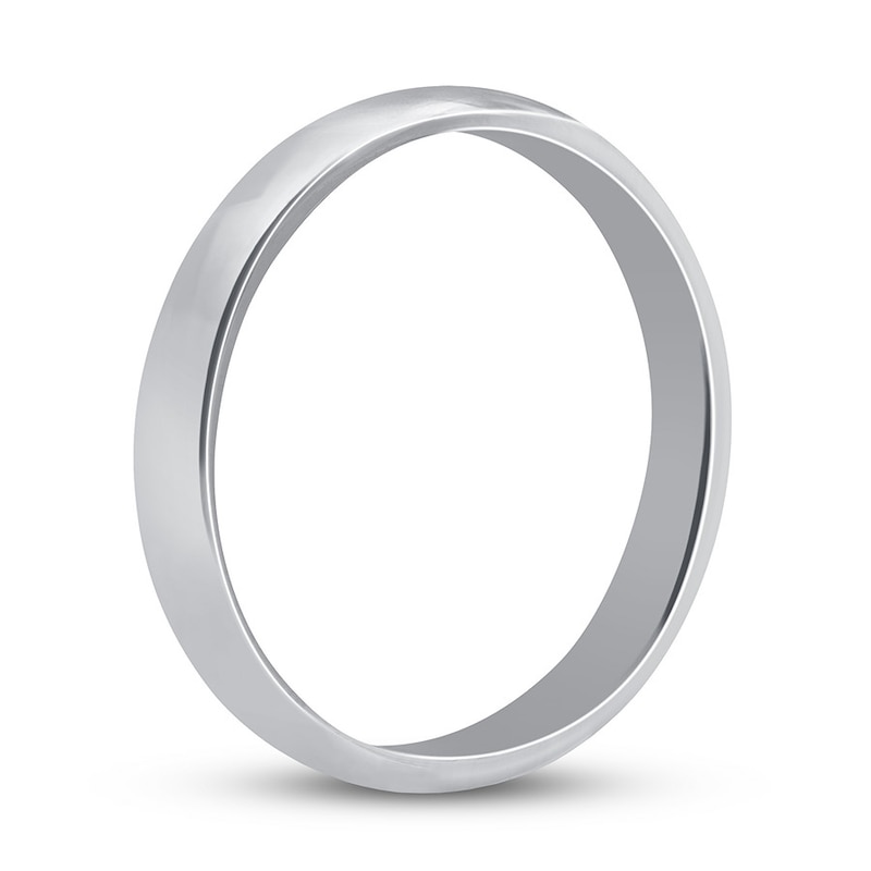 Main Image 2 of Now + Forever Platinum Wedding Band 4mm
