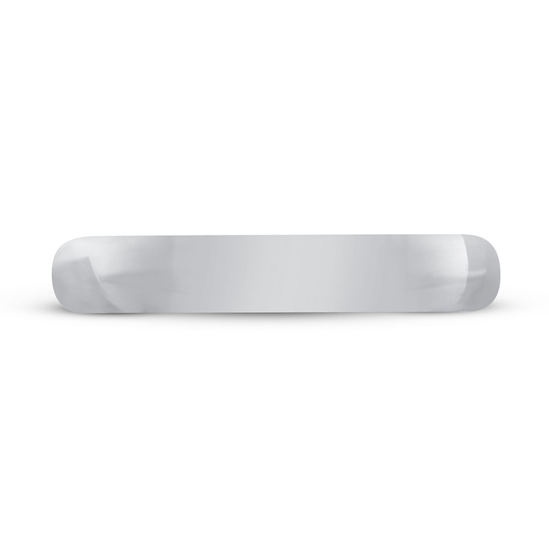Main Image 3 of Now + Forever Platinum Wedding Band 4mm