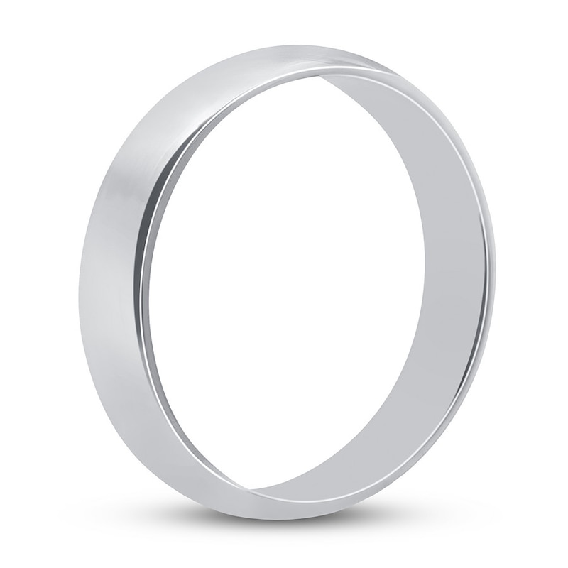 Main Image 2 of Now + Forever Platinum Wedding Band 5mm