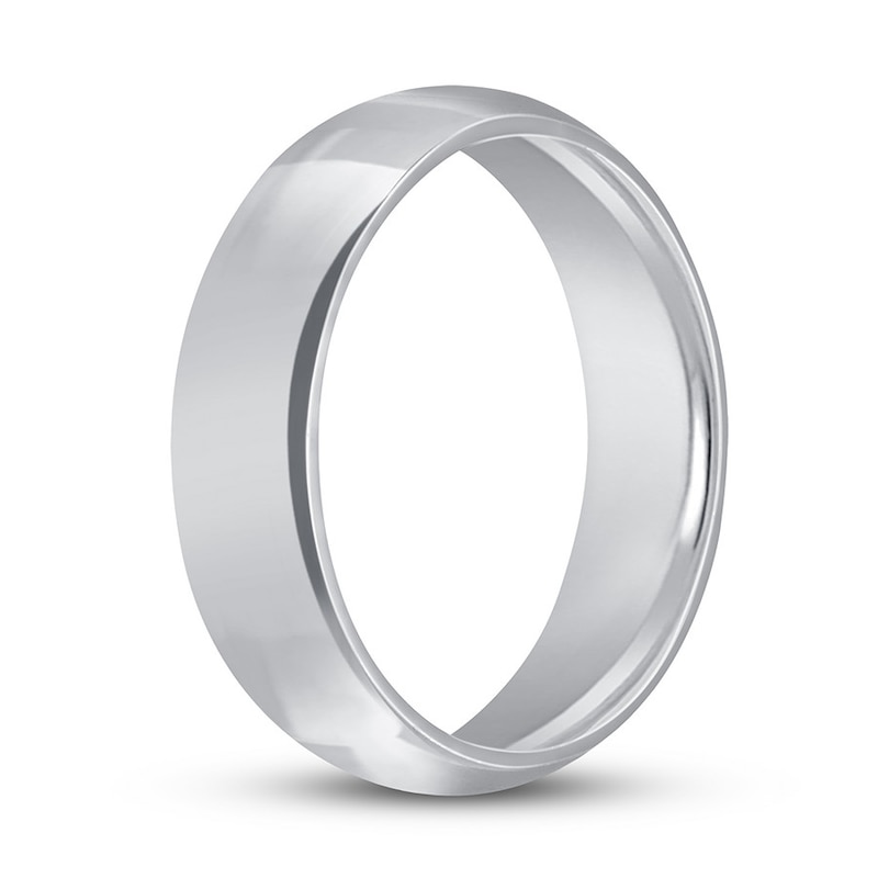 Platinum Wedding Band 6mm