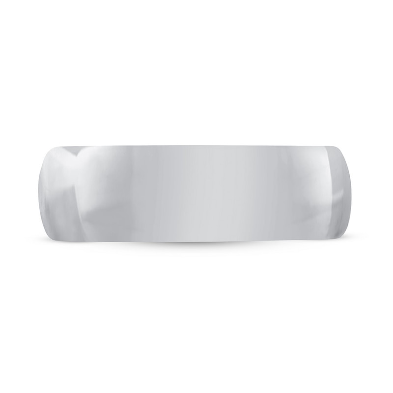 Main Image 3 of Now + Forever Platinum Wedding Band 7mm