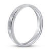 Thumbnail Image 2 of Now + Forever Satin Wedding Band Platinum 4mm
