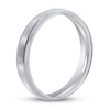 Thumbnail Image 1 of Satin Wedding Band Platinum 4mm