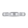 Thumbnail Image 3 of Now + Forever Satin Wedding Band Platinum 4mm