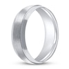 Thumbnail Image 1 of Satin Wedding Band Platinum 6mm